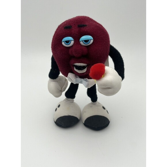 Vintage California Raisins 1988 Poseable Plush Toy Figures Applause Lot of 3 - Picture 5 of 8